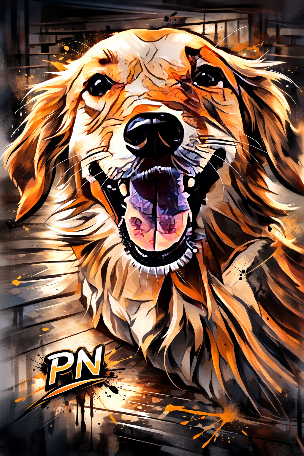 Golden Glow: Youth Graphic Tee