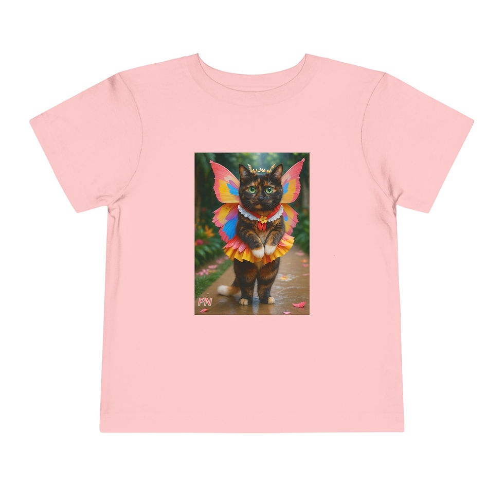 Thumbnail: Flutter Paws: Toddler Graphic Tee