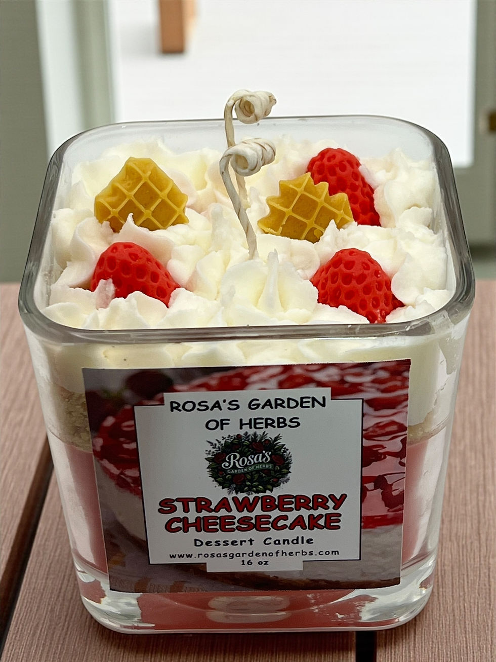 Miniatura: Strawberry Cheesecake 18 oz Soy Candle