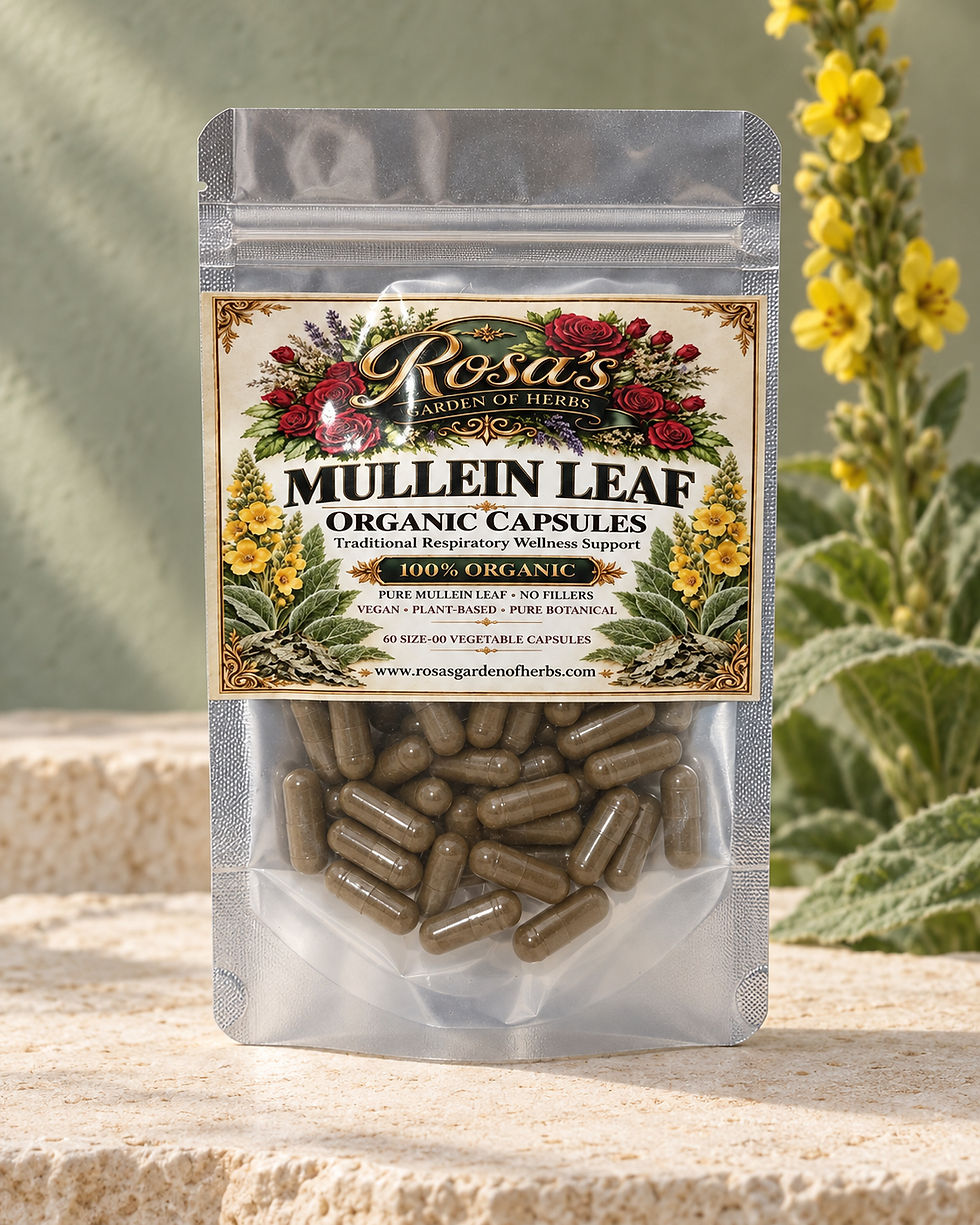 Miniatura: Mullein Leaf – Organic Capsules