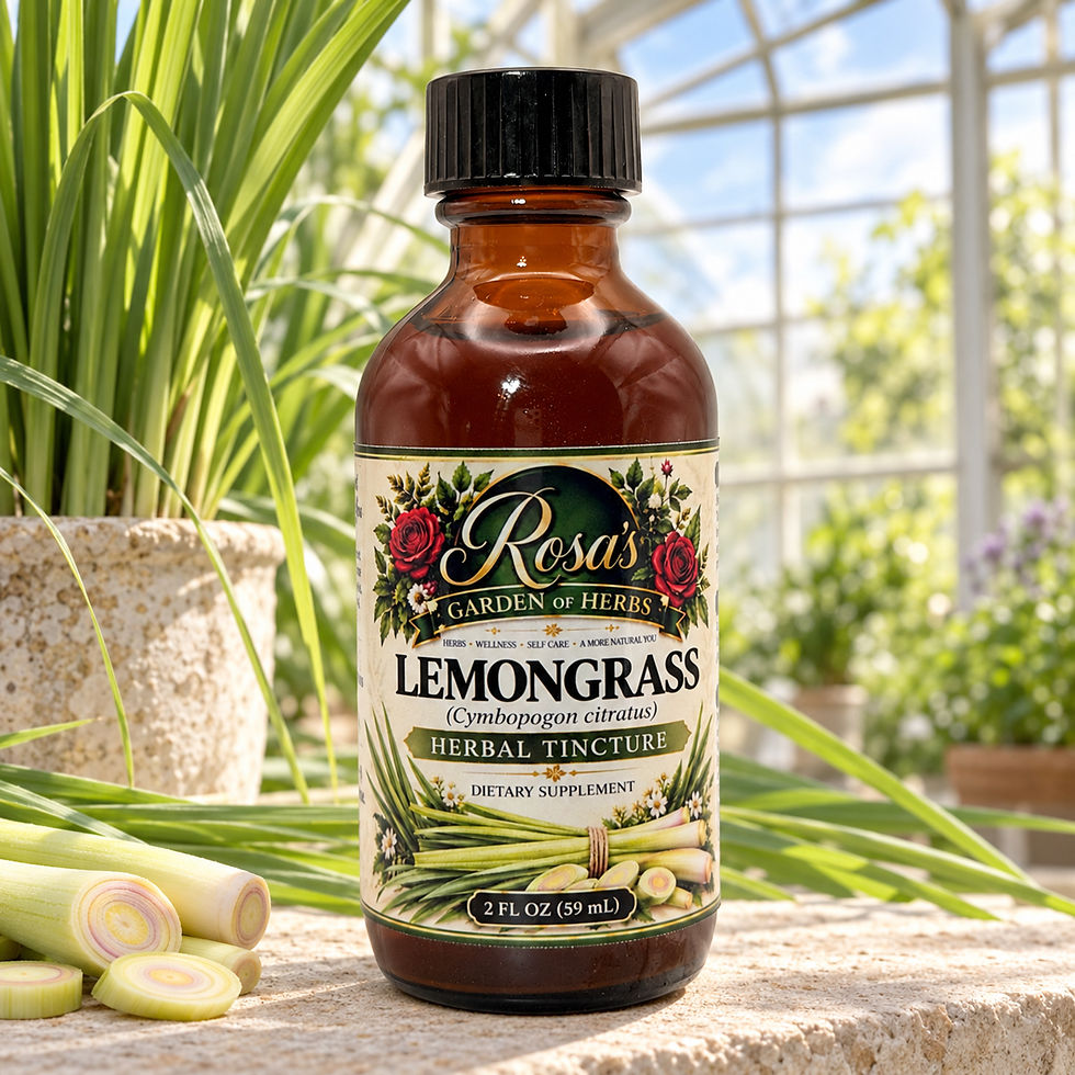 Miniature : Lemongrass – Organic Herbal Tincture