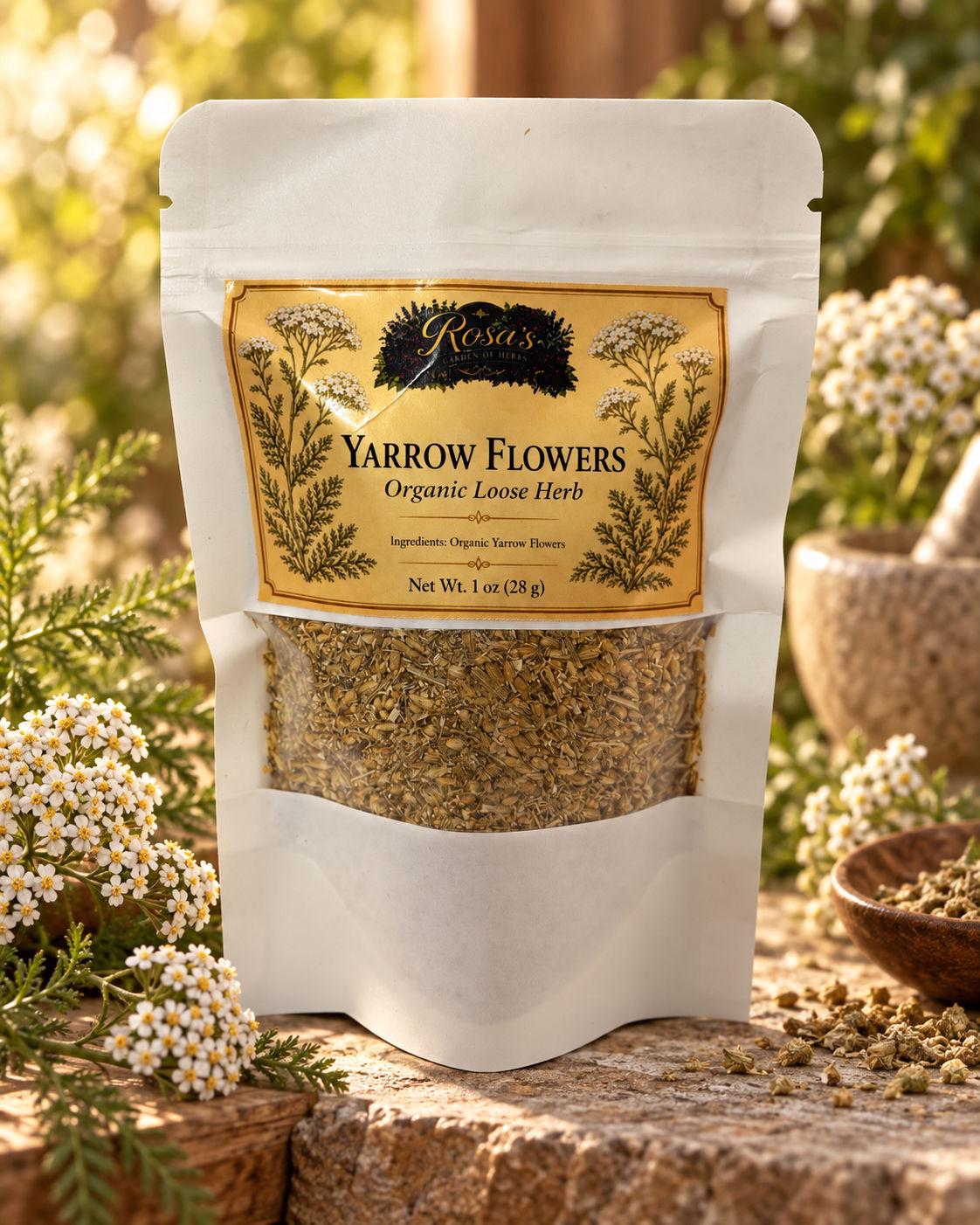 Yarrow Flower – Organic Loose Flowers