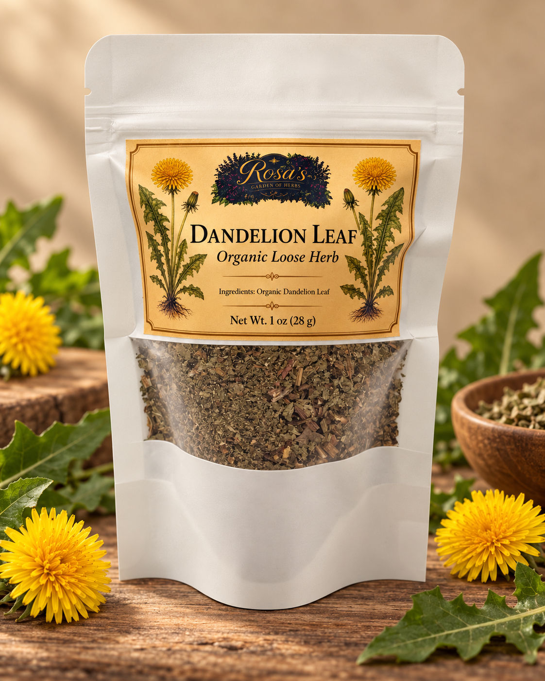 Dandelion Leaf – Organic Loose Leaf