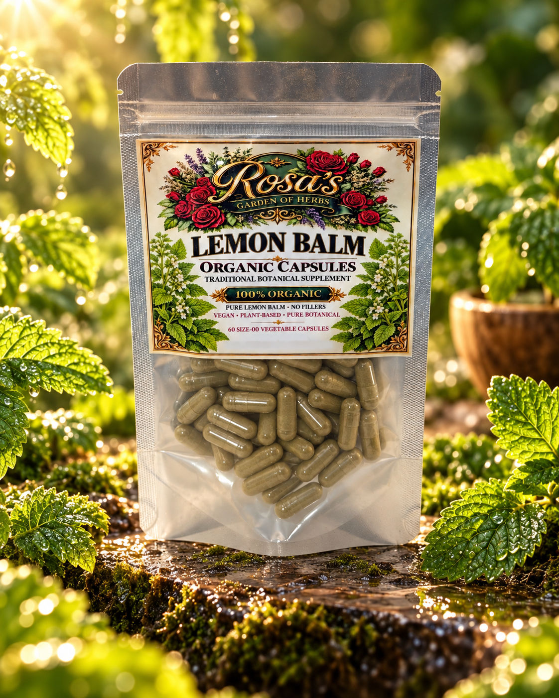 Lemon Balm – Organic Capsules