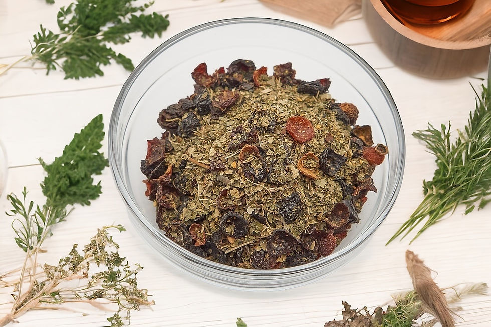 Thumbnail: Organic Rosehips Citrus Surprise Tea: Lemon Verbena, Lemon Balm, Lemon Peel