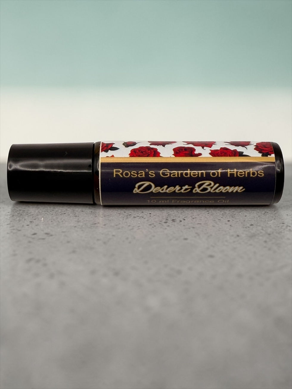Thumbnail: Desert Bloom fragrance oil roller 10 ml bottle on light background