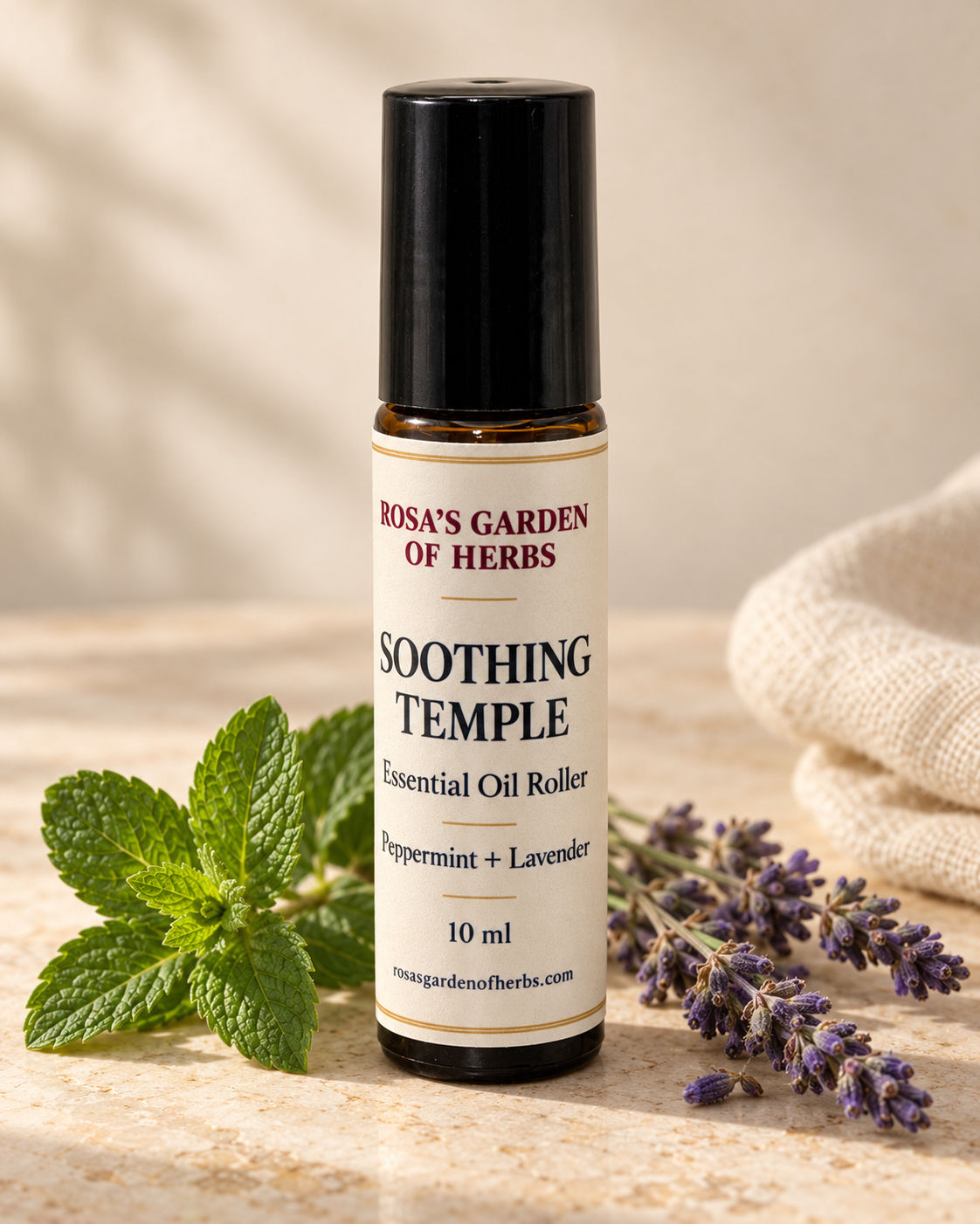 Soothing Temple – 10 ml Herbal Roller
