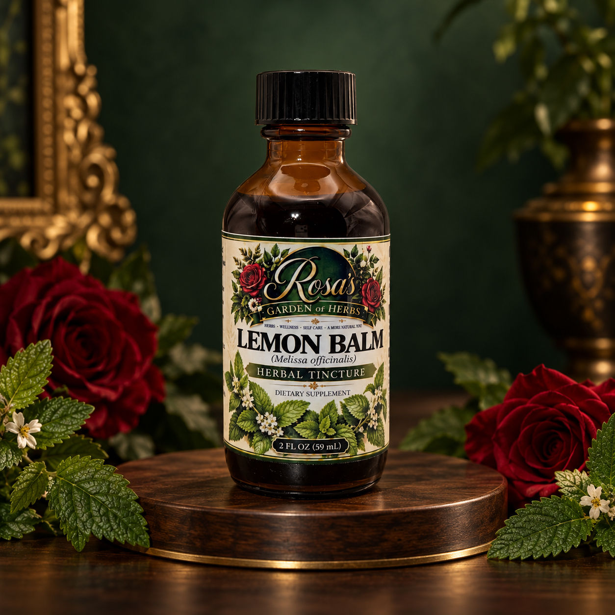 Lemon Balm – Organic Herbal Tincture