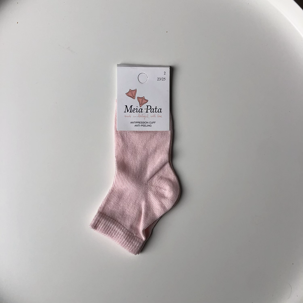 Thumbnail: Meia Pata - Short Socks Baby Pink