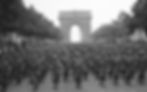 U.S. Army in marching through Paris