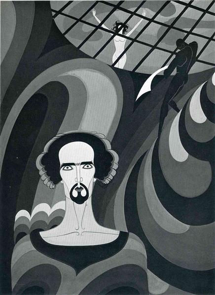 Illustration for Oscar Wilde's 'Salome' John Vassos, 1927