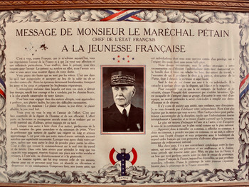 Marshal Philippe Pétain's Message to the French Youth