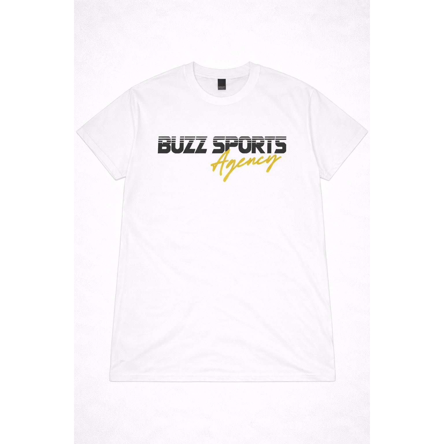 Buzz Sports Agency Script Tee