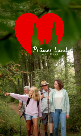 Prümer Land
Ferien im Prümer Land
Urlaub Eifel Prümer Land
Freizeit & Erlebnisse Prümer Land
Familienurlaub Eifel
Natur & Kultur Prümer Land
Imagefilm Prümer Land