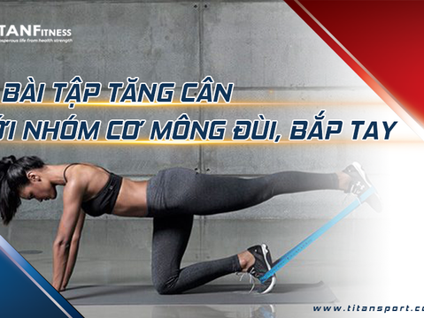 Các bài tập mông đùi và bắp chân giúp tăng cân hiệu quả