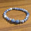 Thumbnail: Bracelets Gemstone Men's or Women's with Pewter & or Sterling SilverStretch