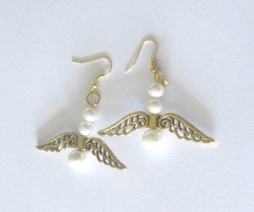 Thumbnail: Earrings Dangle Pearls South Seas and Swarovski