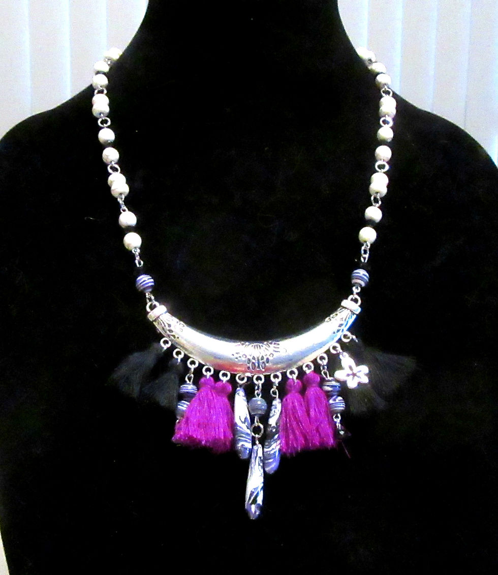 Thumbnail: Necklaces Gemstone & Crystal: Statement Pendants