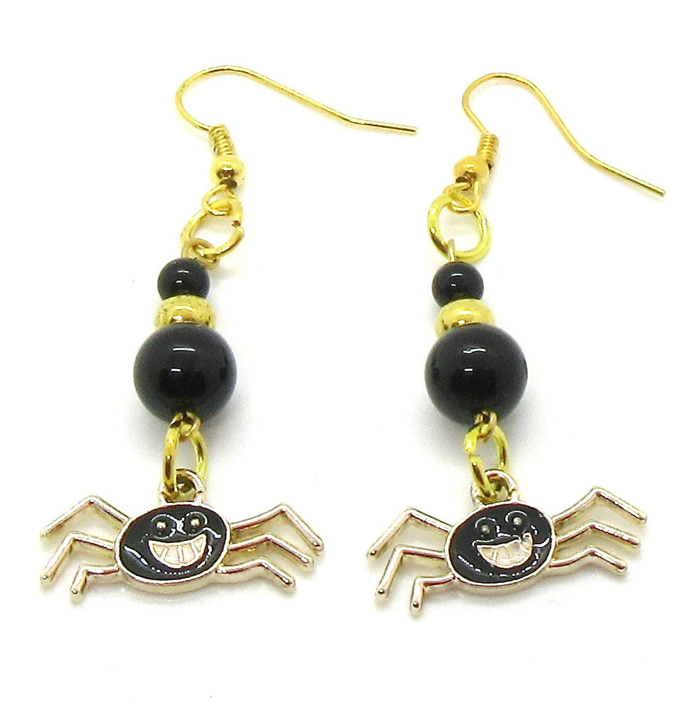 Thumbnail: Earrings Gemstone - Halloween