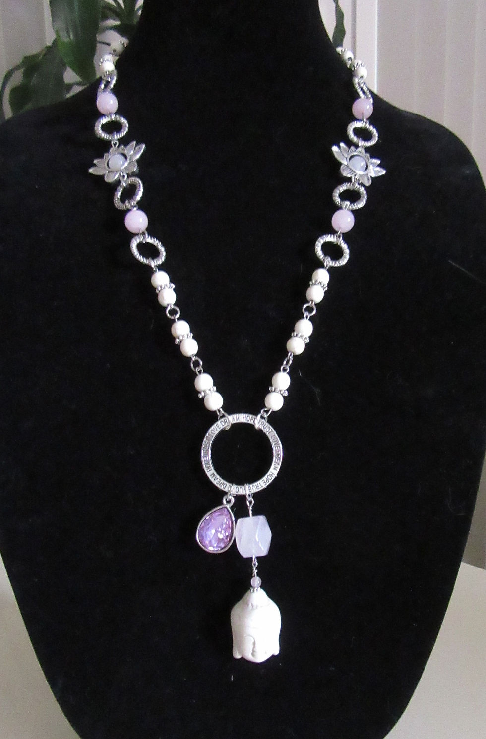 Thumbnail: Necklaces Gemstone & Crystal - 75 cms