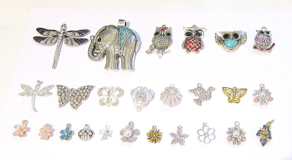 Thumbnail: Charms & Pendants for Bracelets & Necklaces