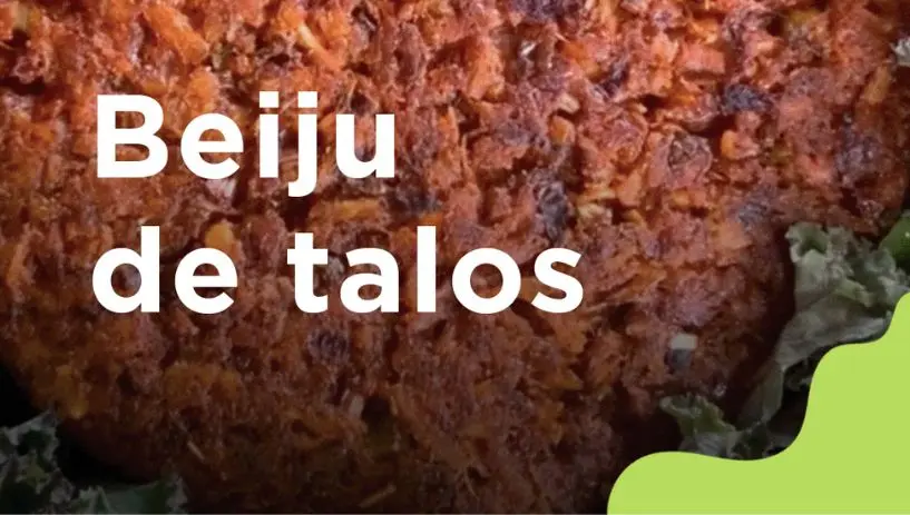 Receita de Beiju de talos super deliciosa e fácil de fazer