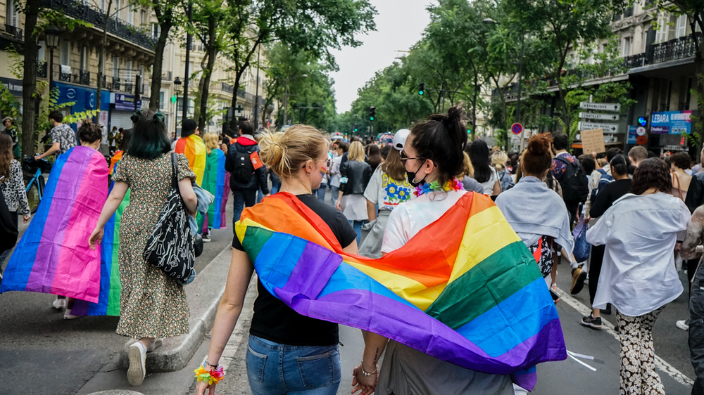 Imagens da parada LGBT+