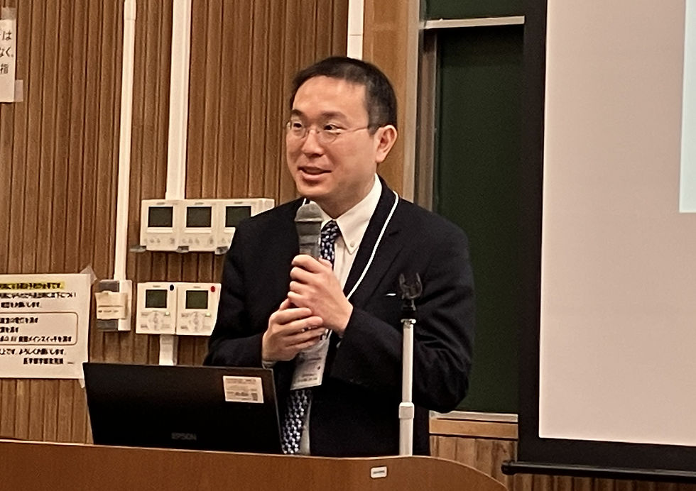 江崎治朗招へい教員の講演1