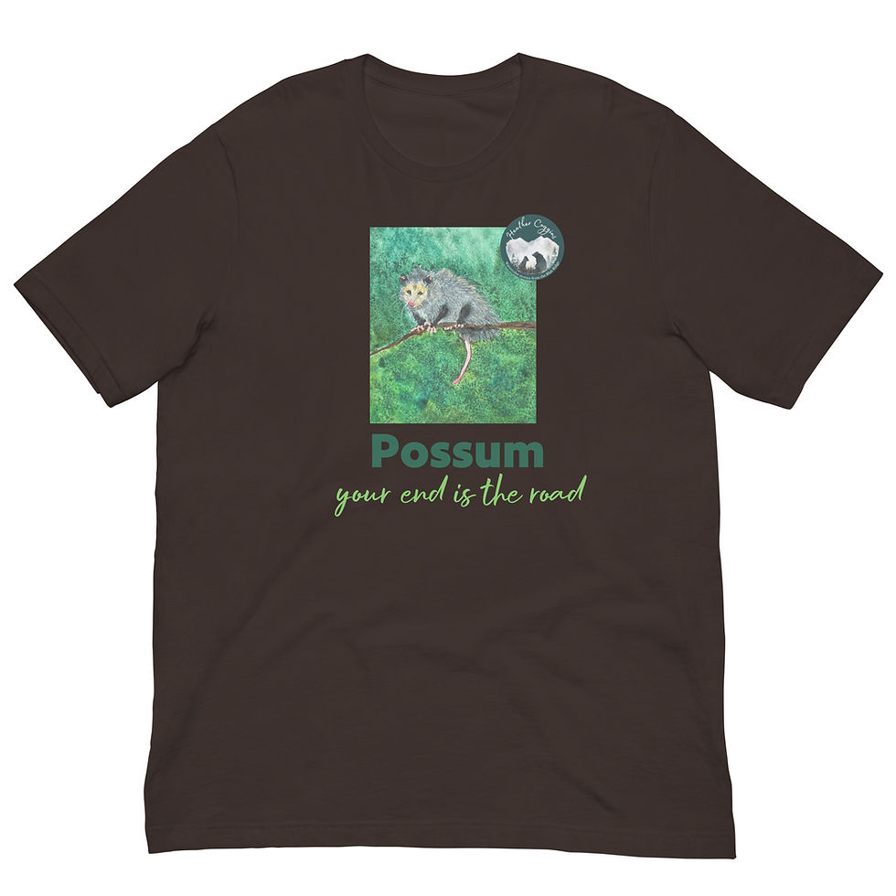 Thumbnail: Unisex t-shirt: Possuummmm