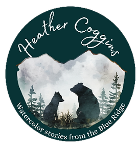 Heather Coggins Logo - stories from the blue ridge
