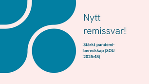 Remissvar: Stärkt pandemiberedskap (SOU 2025:48)