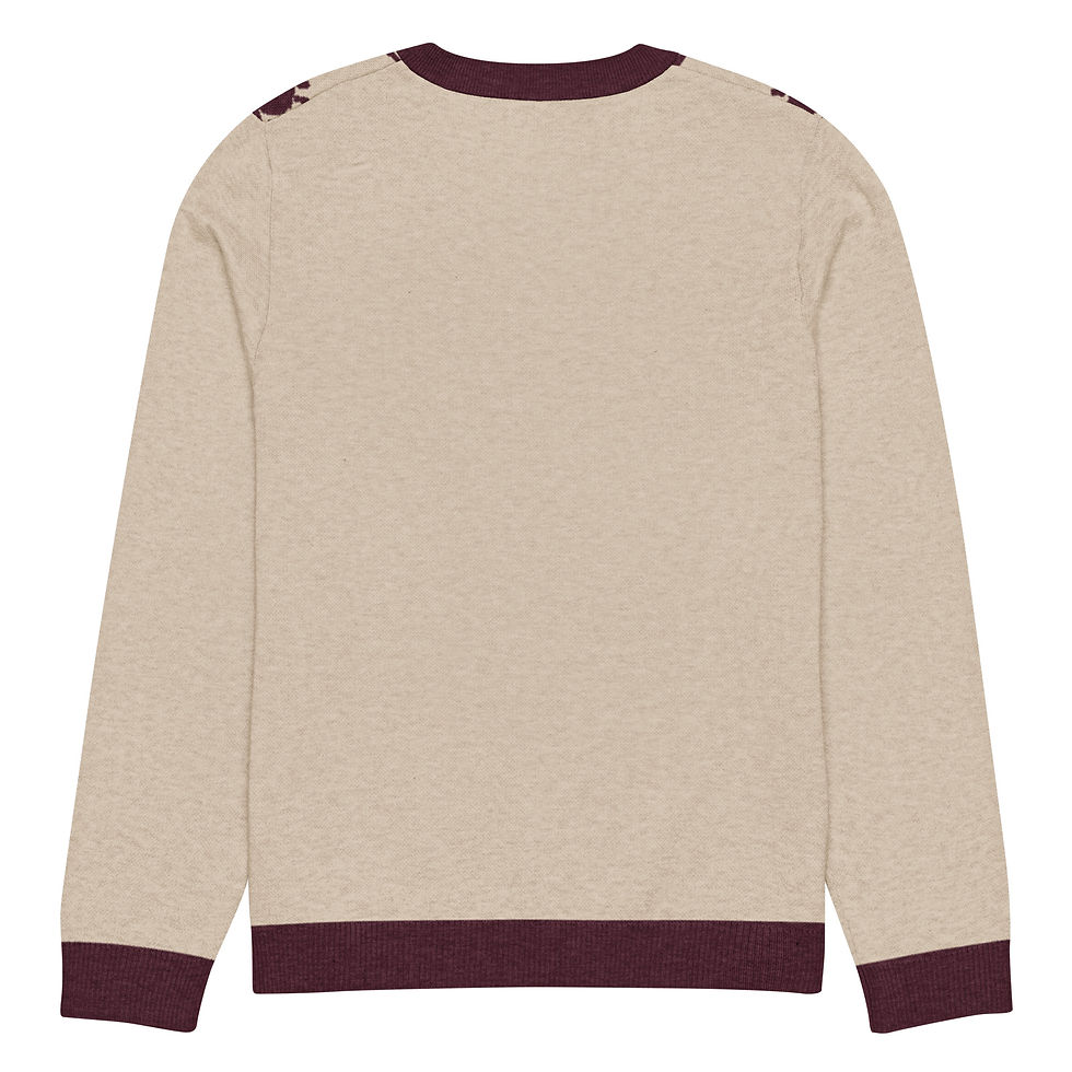 Thumbnail: Knitted crew neck sweater