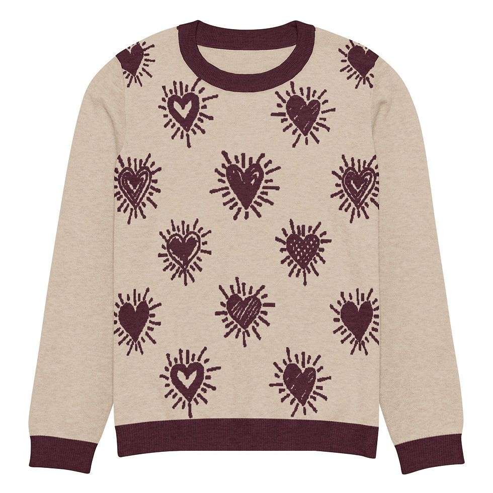 Thumbnail: Knitted crew neck sweater