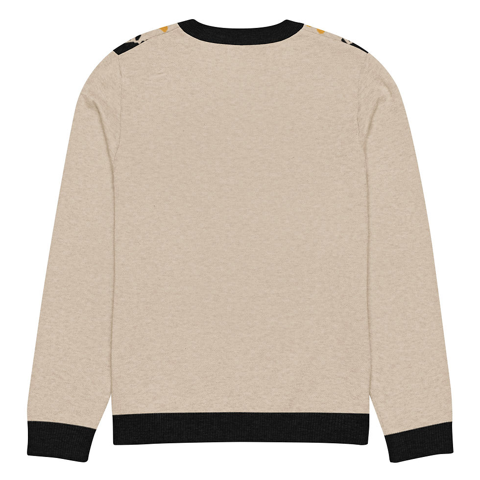 Thumbnail: Knitted crew neck sweater