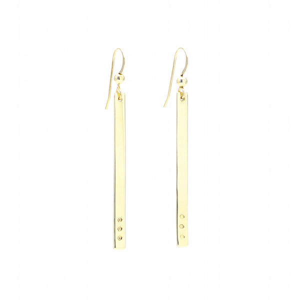 Boucles d'oreilles Gold Points