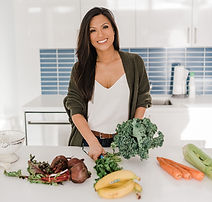 naturopathic doctor Diane Fong in the kitchen