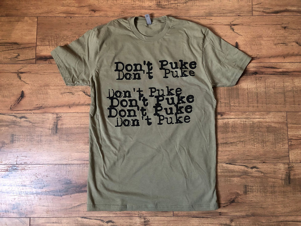 Thumbnail: Don't Puke tee