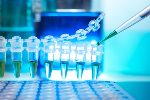 tubes for DNA amplification by PCR, representing coatings on plastics