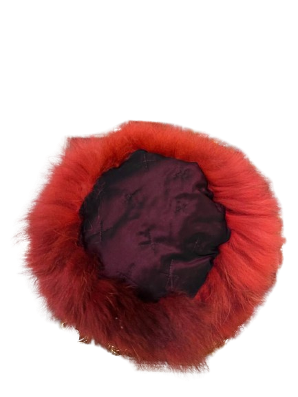 Thumbnail: Handcrafted Real Fox Fur Hat