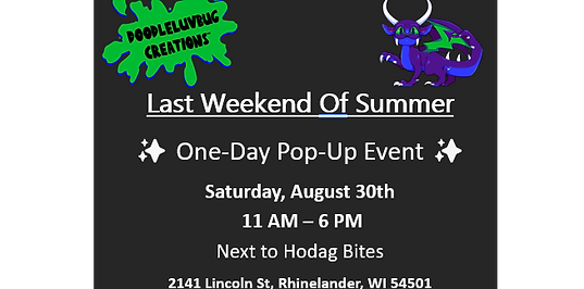 last weekend of summer hodag bites 2025_