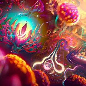 an example of AI art from the latest AI software tools.