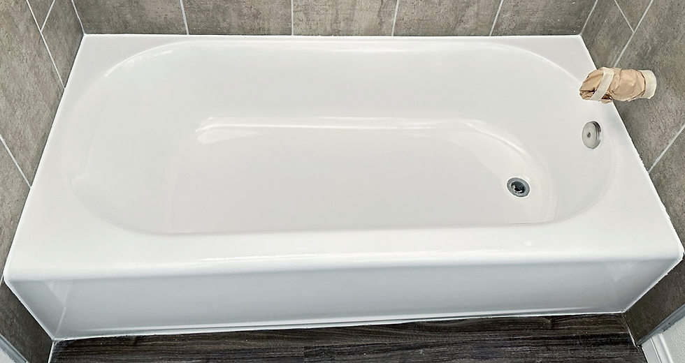 porcelain tub reglazed