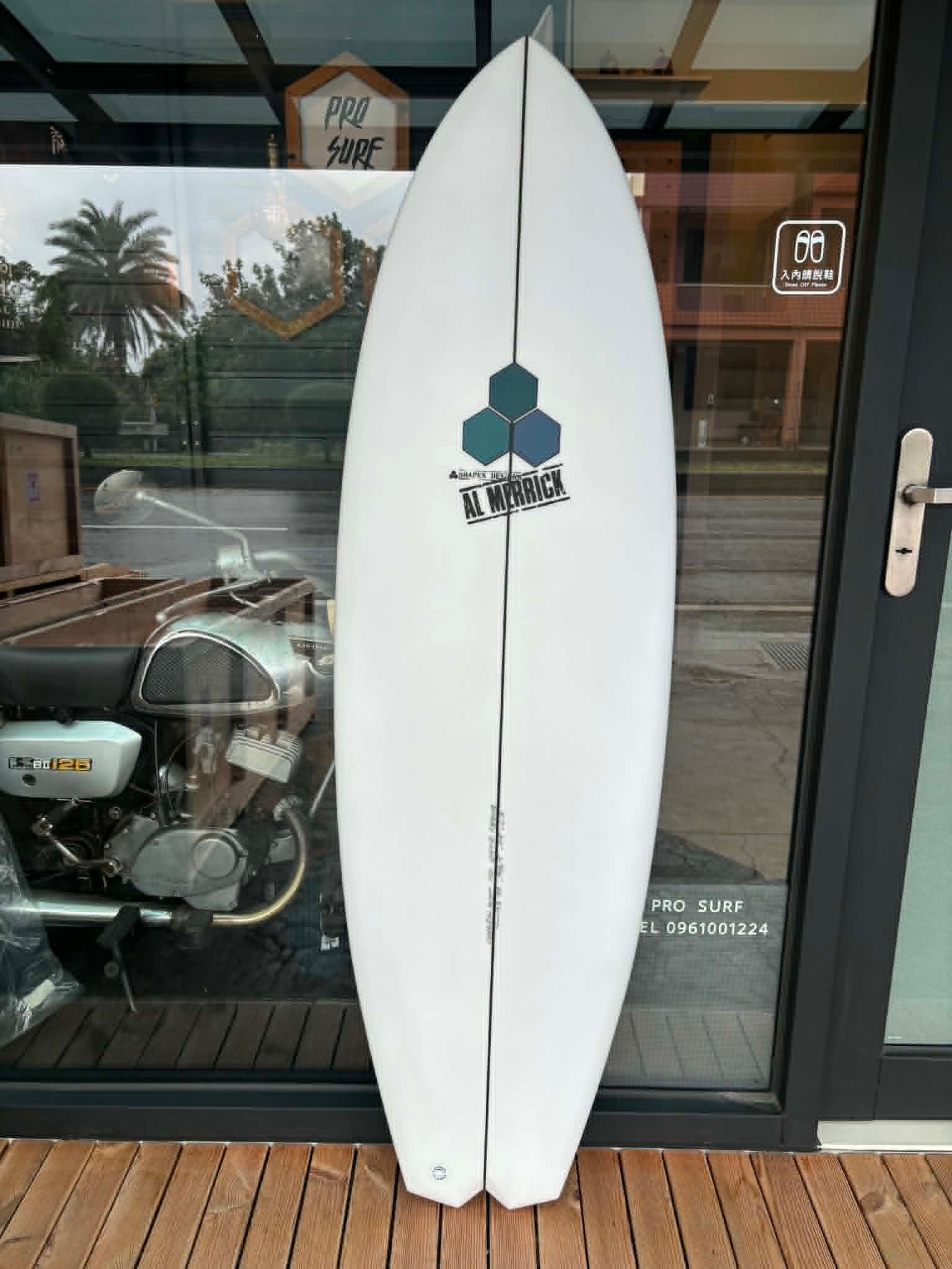 CI SURFBOARDS 衝浪板Bobby quad  5'7 PU/FUTUER