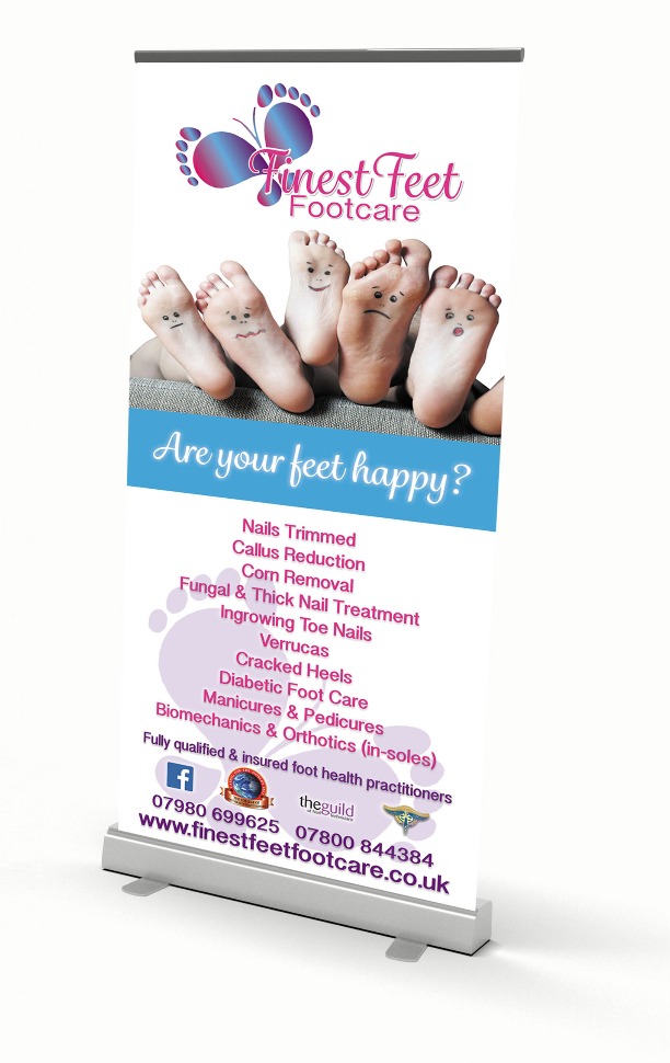 Finest Feet Banner