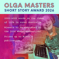 Enter the 2026 Olga Masters Short Story Award