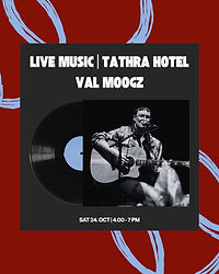 Live at Tathra Hotel: Val Moogz