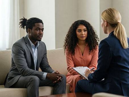 couples engaging in pre-divorce mediation