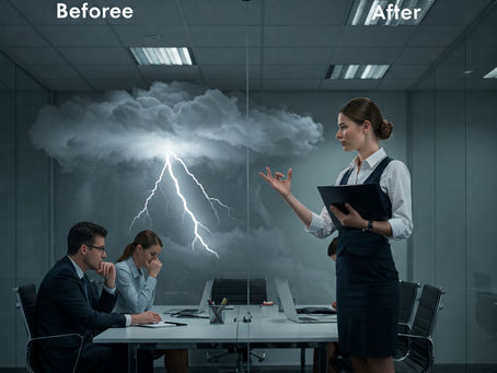 Business consultants work magic