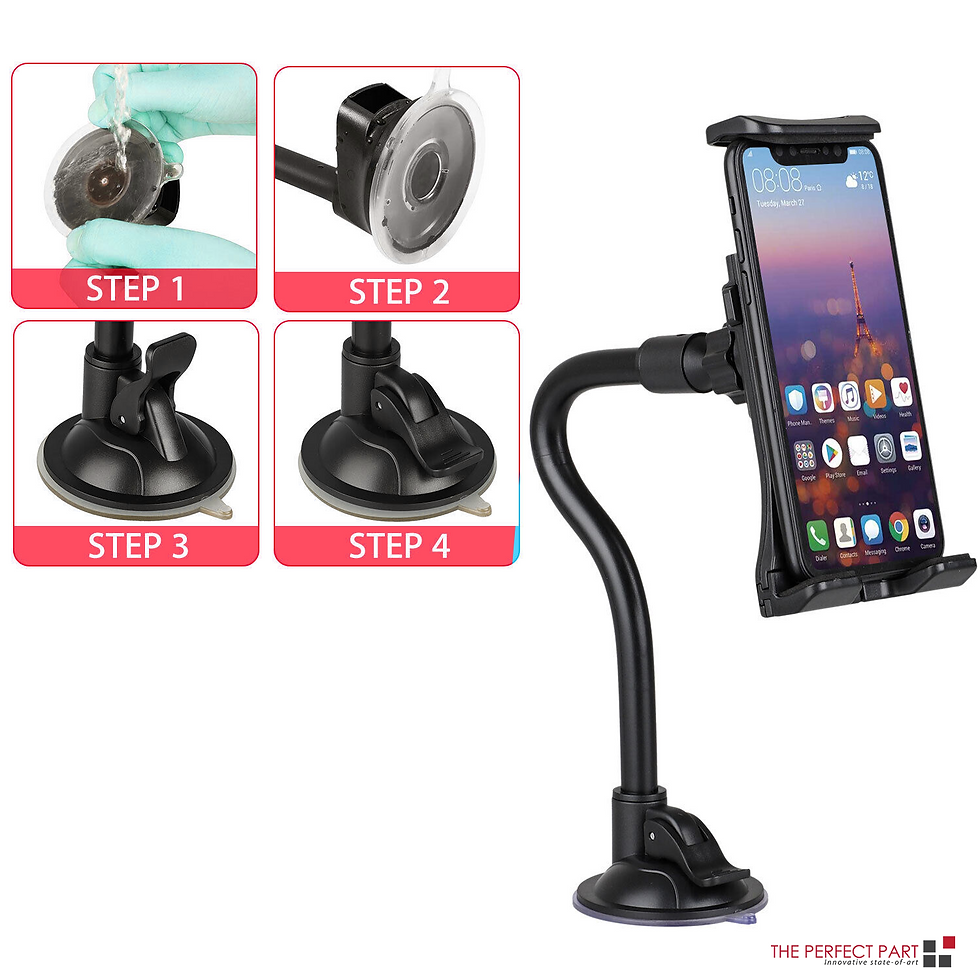 Miniatura: 360° Universal Car Windshield Holder Desktop Mount For Cellphone Tablet iPad GPS