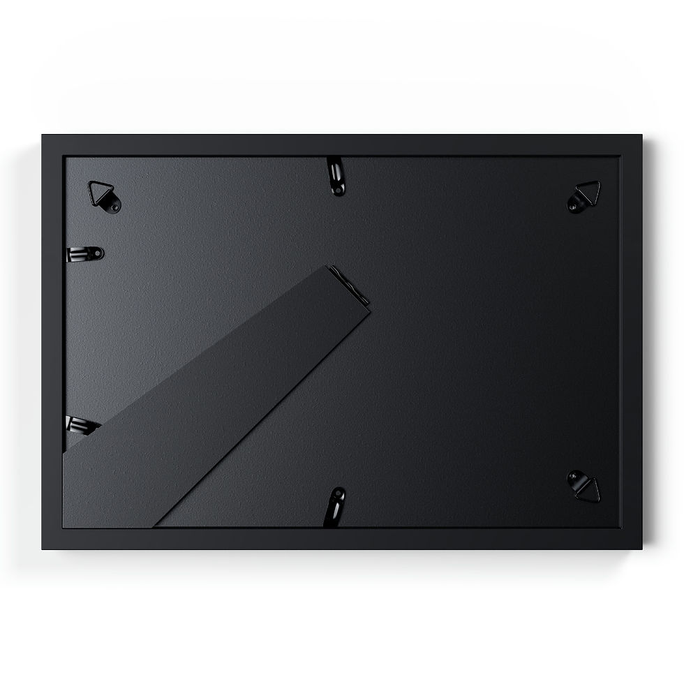 Thumbnail: MAKE ART Posters, Black frame